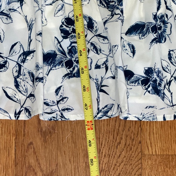 Chicwish Elegant Blue Floral Maxi Dress NWT - Picture 14 of 14